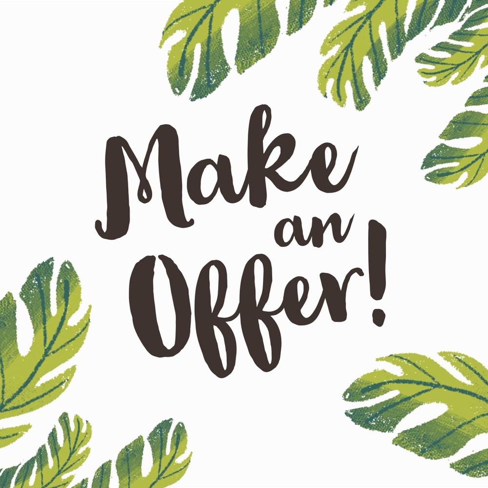 Offers welcome 🍃